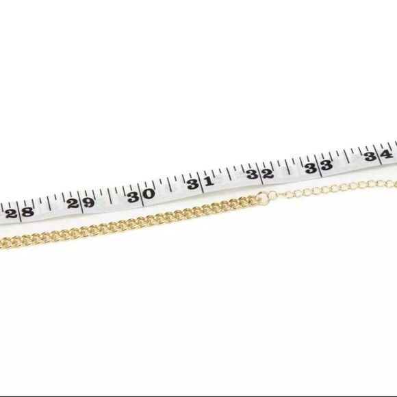 Thalia Sodi Two-Tone Yellow Stone Fringe L Gold Neacklace NWOT - Picture 4 of 5